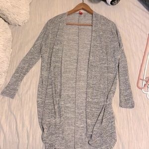 Grey cardigan